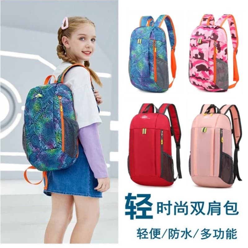 Ultra-leve mochila de viagem meninas lazer viagem estudantes da escola primária Outing mochila de curta distância Fitnes