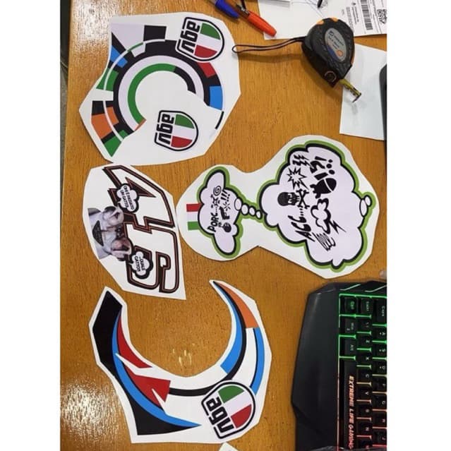 Adesivos AGV Misano
