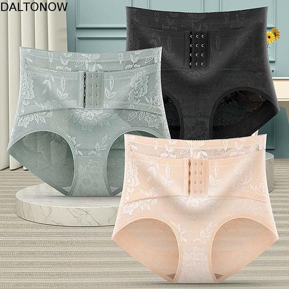 DALTONOW Slimming Shapewear , Flor De Renda Com Fivela Cuecas Para Levantamento De Bunda , Calcinha Sem Costura De Nylon