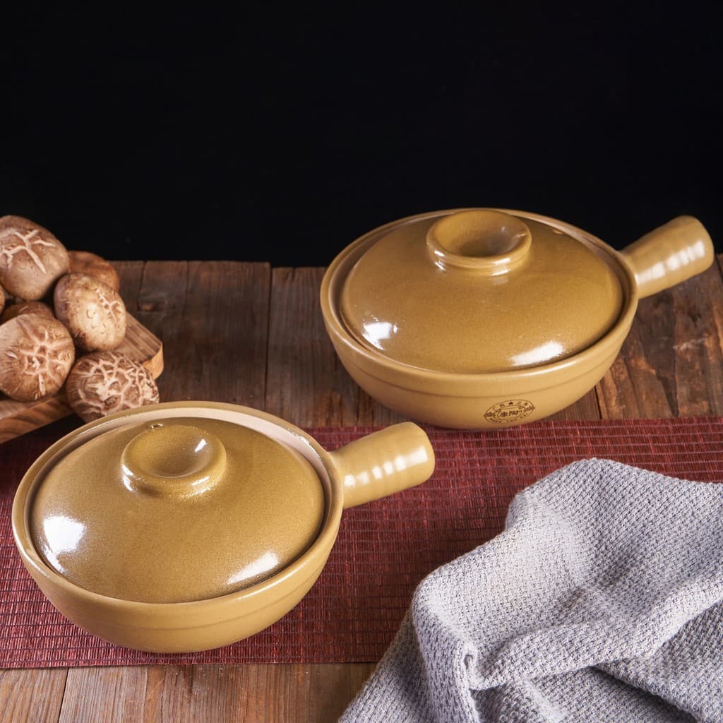 Caçarola de arroz caçarola especial comercial resistente à temperatura pote de cerâmica alça única caçarola de arroz Ve