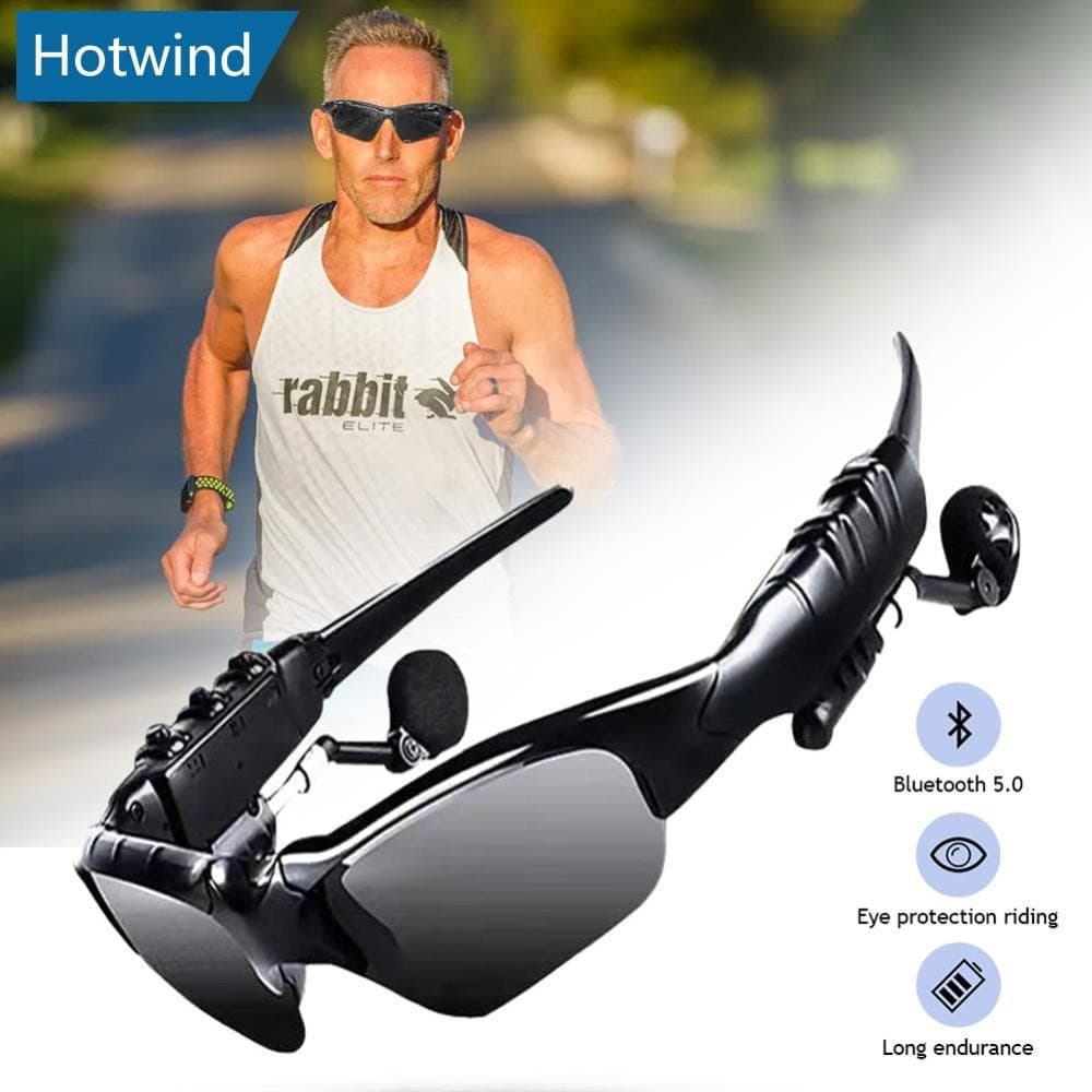 HW 5.0 Óculos De Áudio Bluetooth Inteligente Esportes Ao Ar Livre Ciclismo Som Surround Fones Ouvir Música Chamada Polar