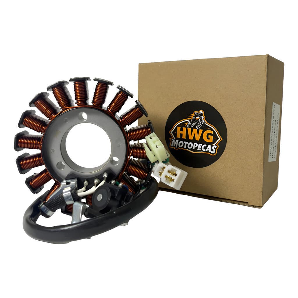 Estator Magneto Yamaha Mt 03 2021-2024 C/ Bobina Pulso Mod Original HWG