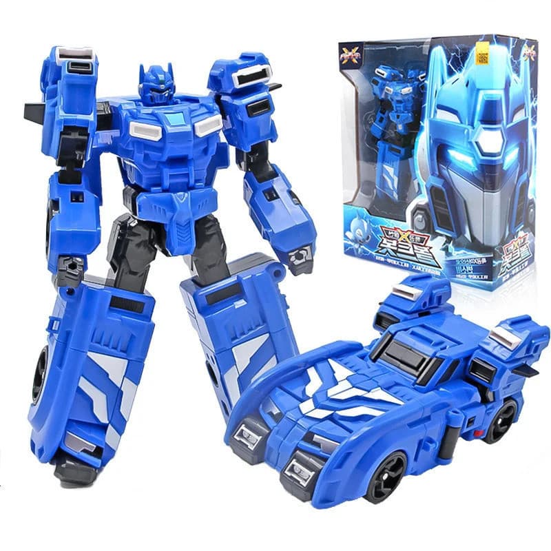 Brinquedos de Robô de Transformação Mini Force Original Sami Max Lury Volt Figuras de Ação MiniForce X Simulação Carro A