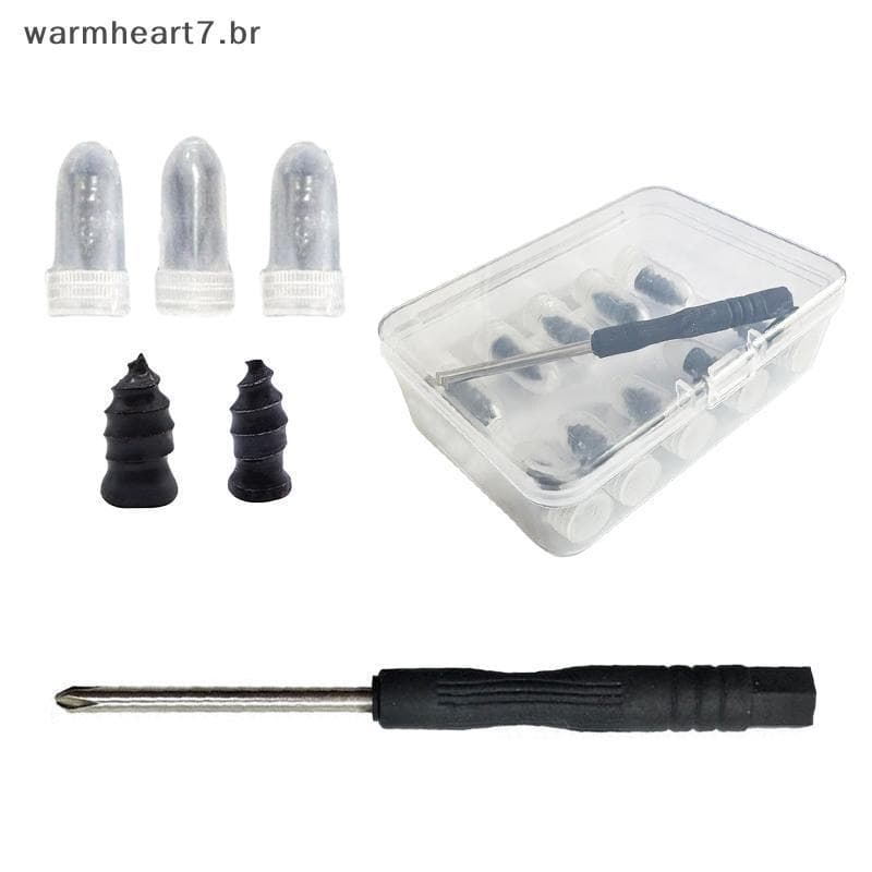 Conjunto De Unhas Duráveis Para Reparo De Pneus De Carro , 10 Peças Universais Motocicletas , Correção De Punção BR