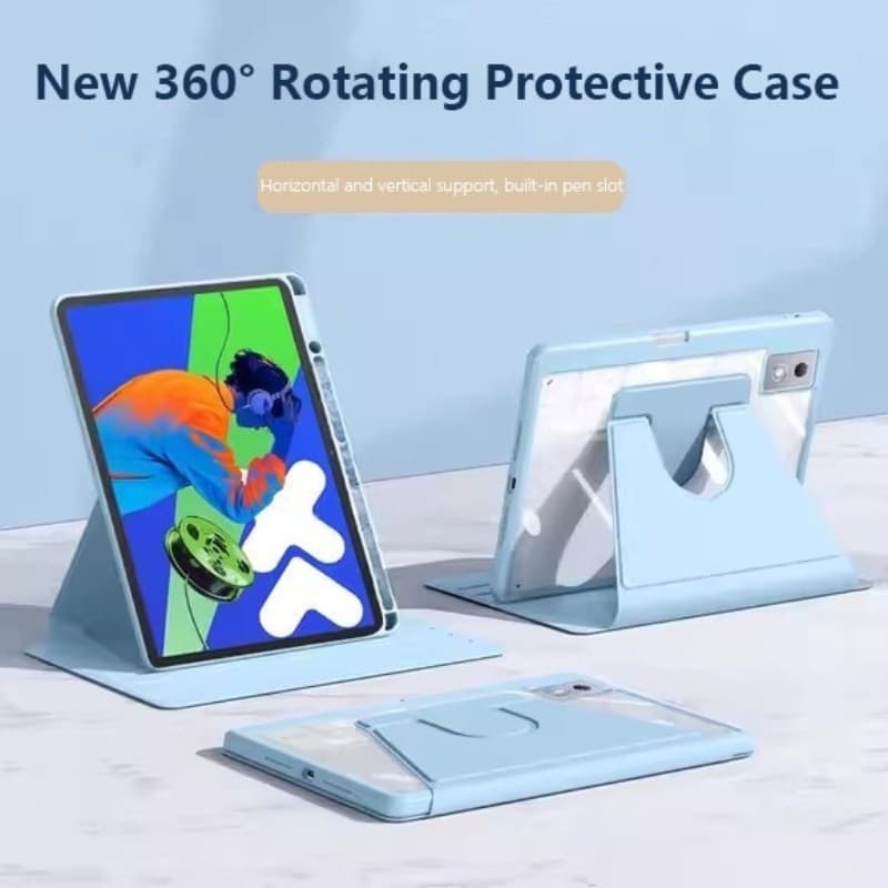 360 ° Capa Dura Acrílica Rotativa Para Lenovo Legion Y900 13 2026 TB522FU Protetora De 13 Polegadas Com Slot Caneta