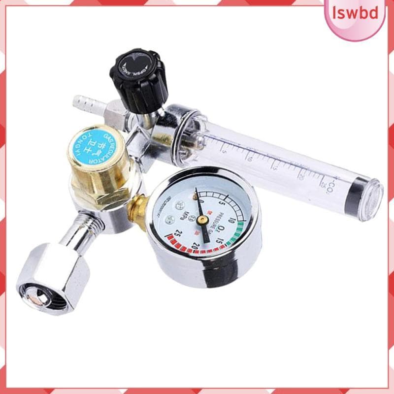 [Lswbd] Medidor De Fluxo De Argônio CO2 Mig Tig Regulador De Solda Redutor De Pressão De Gás Equipamento Soldagem A