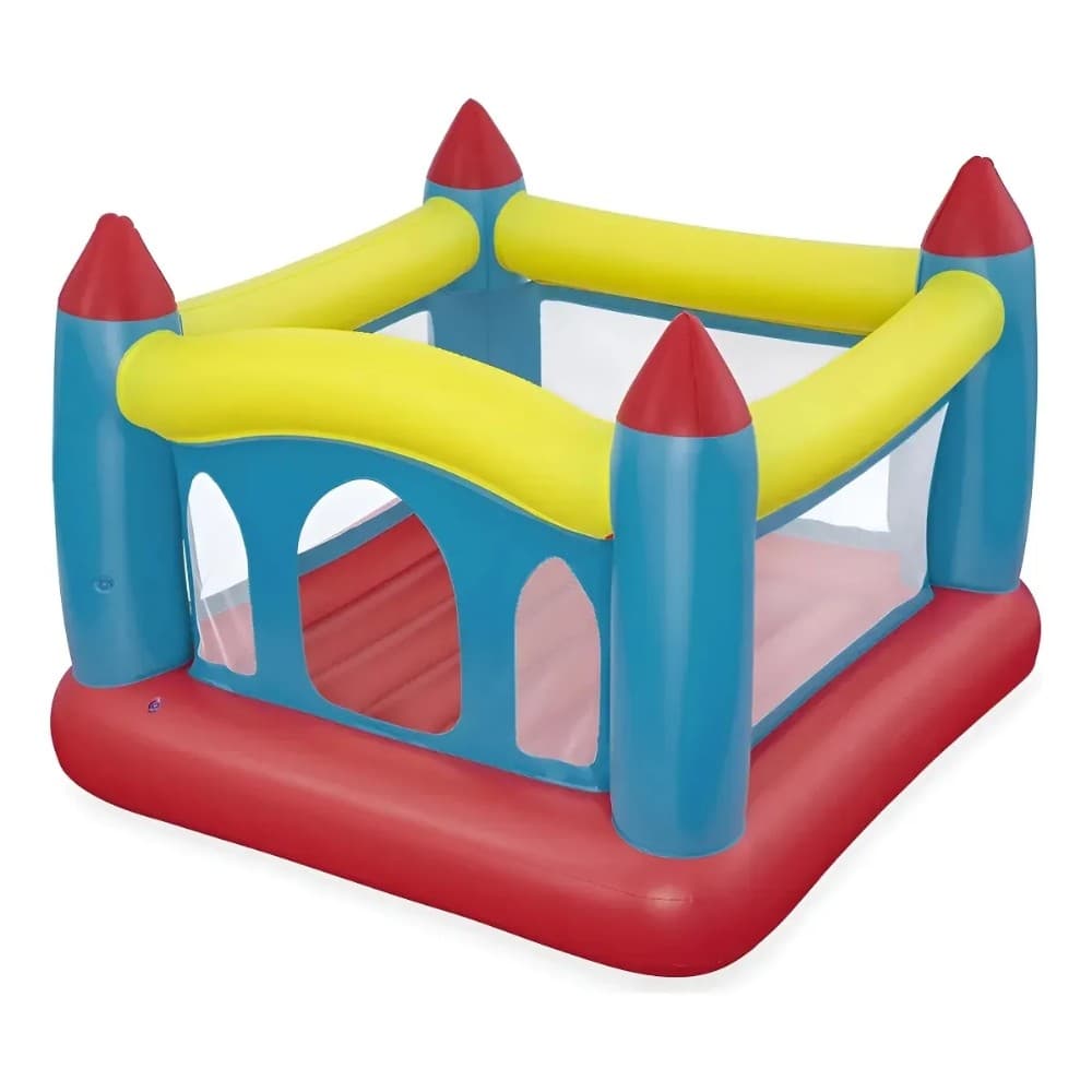 Bestway Pula Pula Inflável Infantil Castelo Inflável Royal Vermelho 127v