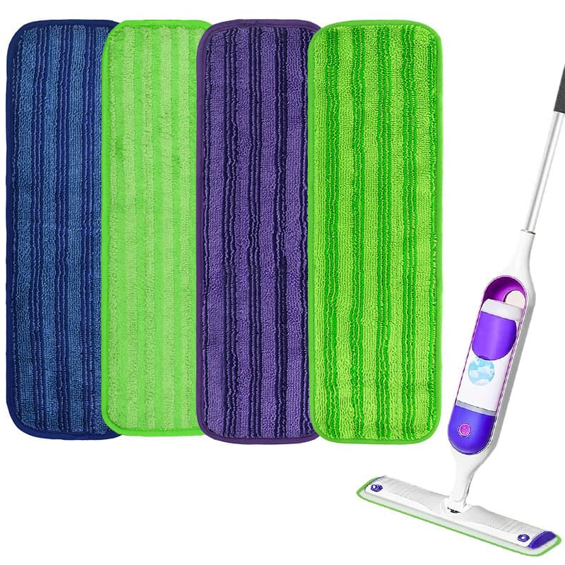 Adequado para Swiffer PowerMop doméstico plana mop Velcro pano de limpeza capa acessórios mop cabeça substituição