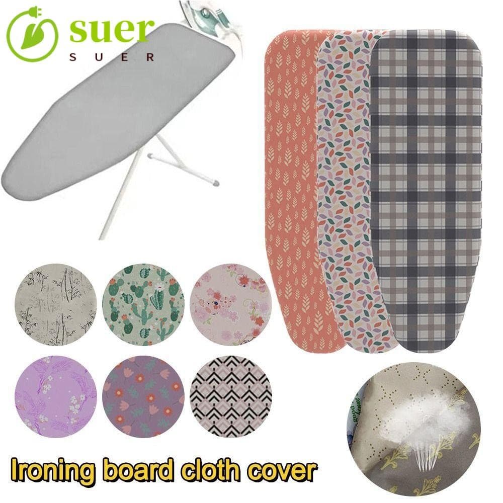 Capa Para Tábua De Passar Roupa SUER1YE , Pano Elástico Resistente Ao Calor , Protetor Térmico Engomar A Manchas