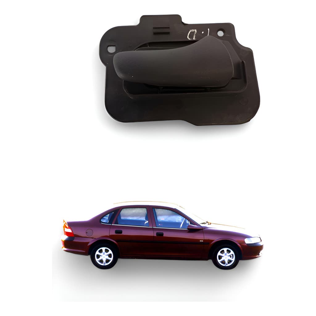 Maçaneta Interna Traseira Direita Gm Vectra 2.0 1997 Preto Traseira