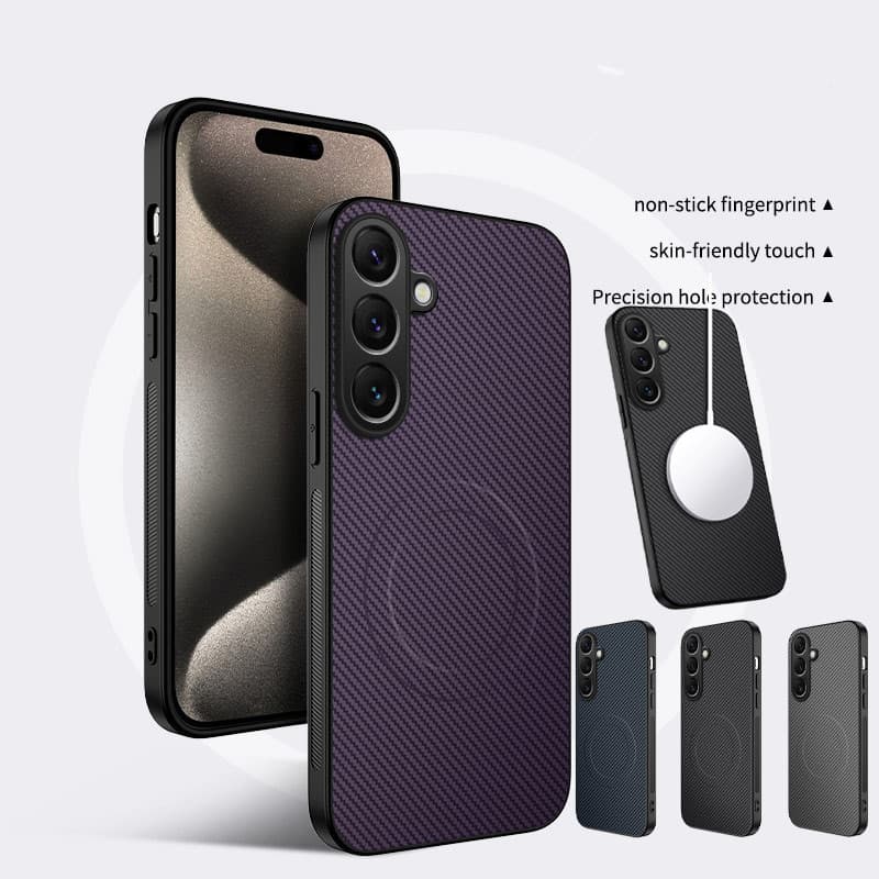 Capa de celular Magnética Para Samsung Galaxy A57 A37 A17 A07 A56 A36 A26 A16 A06 A55 A35 A25 A15 A05S A05 5G 4G Capinha