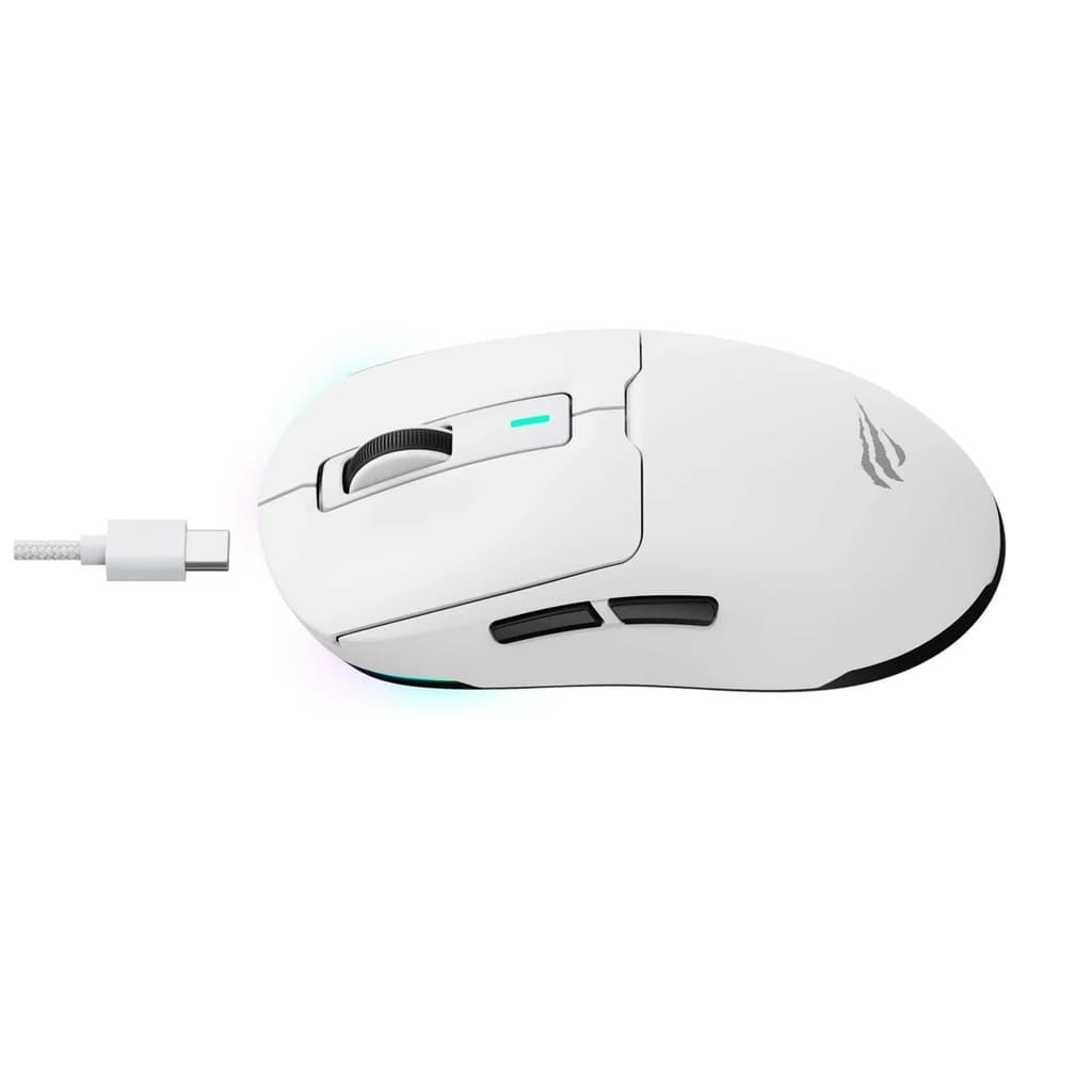 MOUSE NA COR BRANCA E PRETA - HAVIT MS969WB