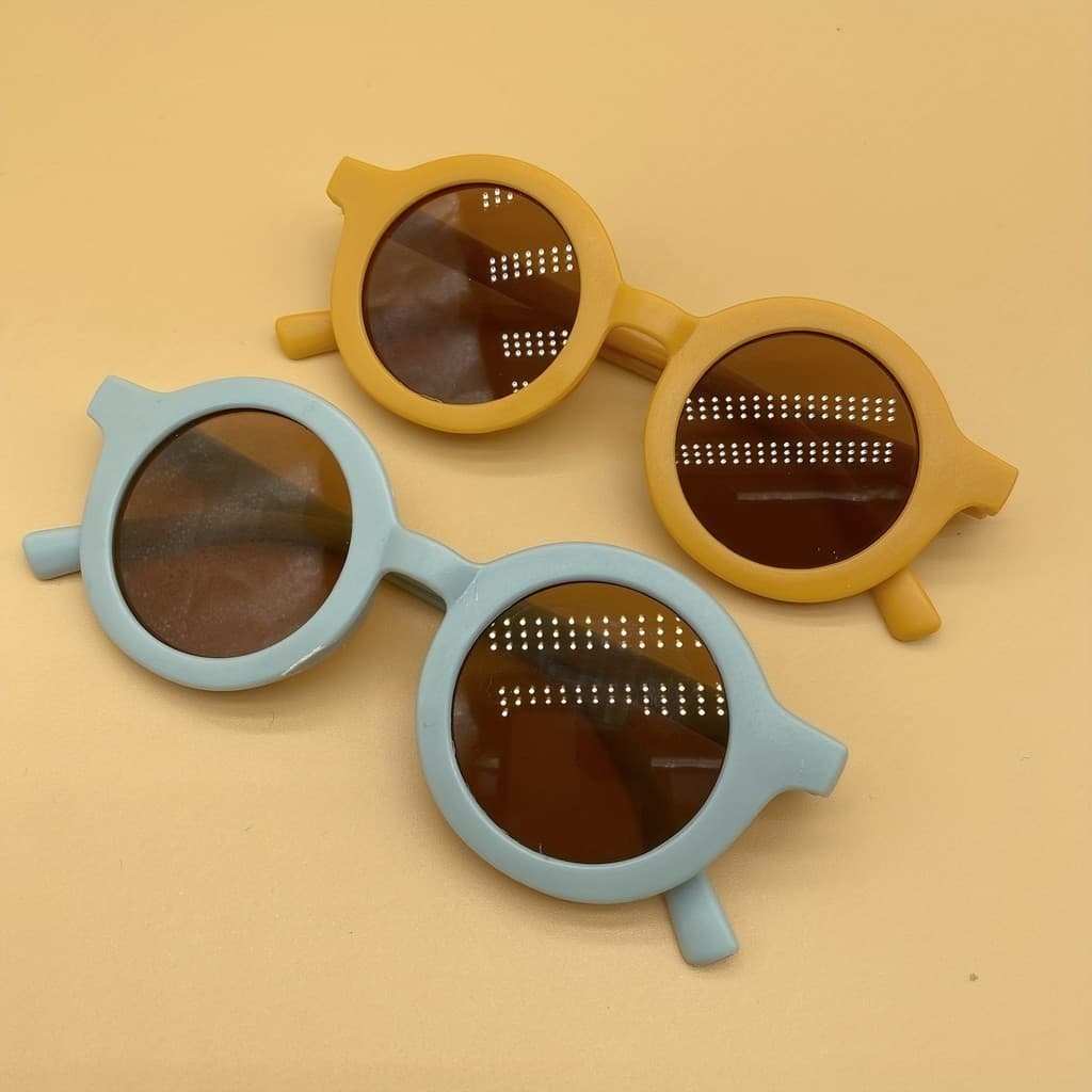 Óculos de Sol Estilosos com Proteção UV para Crianças: Acessórios para Fotos, Desfiles e Mais, Sem Caixa-&*&*-*&-&**&-**