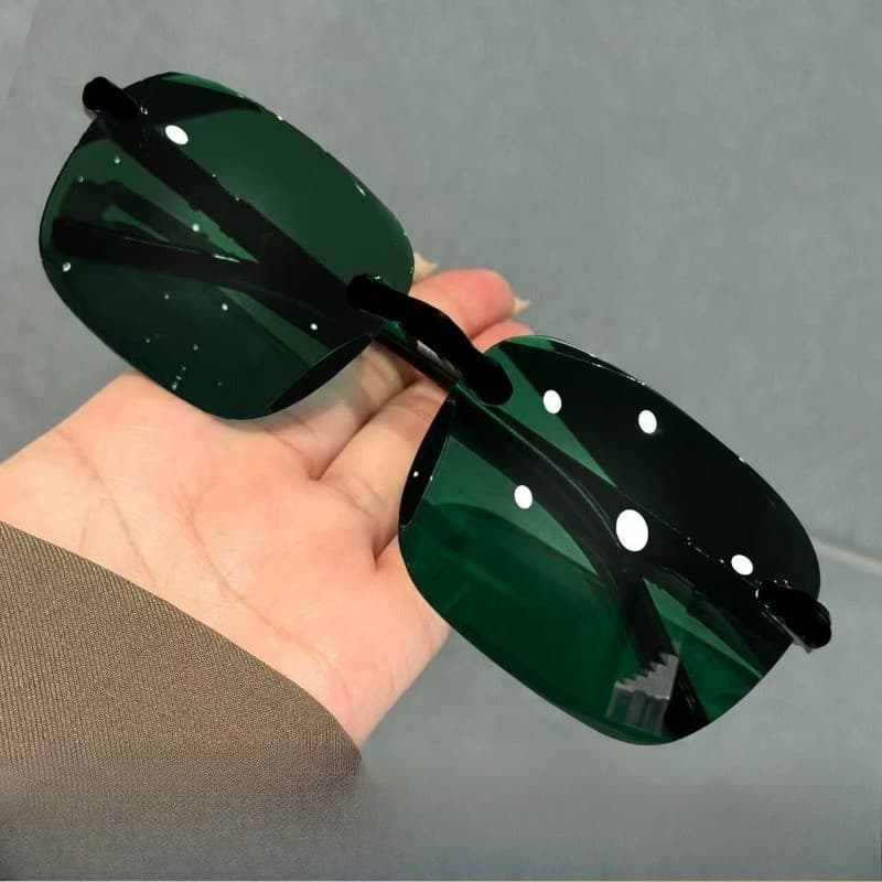 Óculos De Sol Para Dirigir Homens , Sem Moldura Anti UV E-Luz Forte Pesca