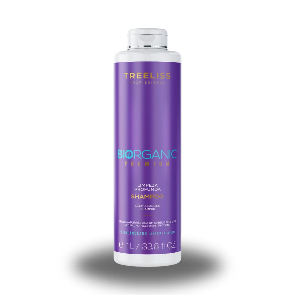 Shampoo Limpeza Profunda Tratamento Biorganic 1L Treeliss