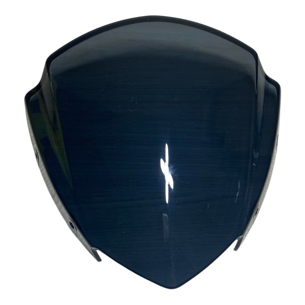 PARABRISA BOLHA FRONTAL BAJAJ DOMINAR 400 DOMINAR 250 PROTETOR PAINEL FROTAL CURTA NA COR FUMÊ