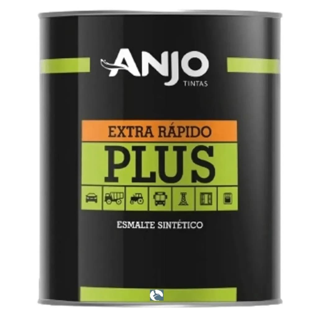 Tinta Esmalte Sintético Extra Rápido Plus 900ml Anjo