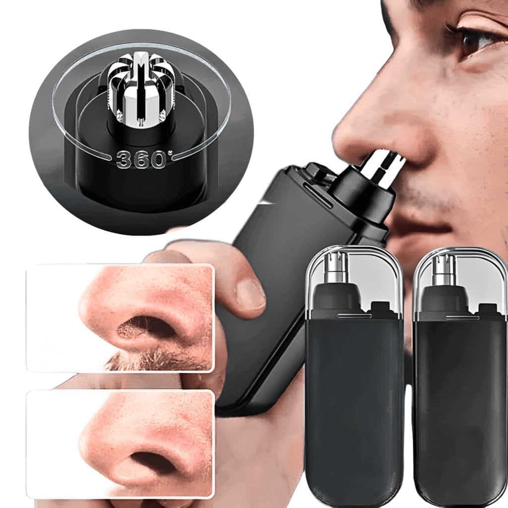 Depilador Nasal Masculino Elétrico Nariz E Orelha