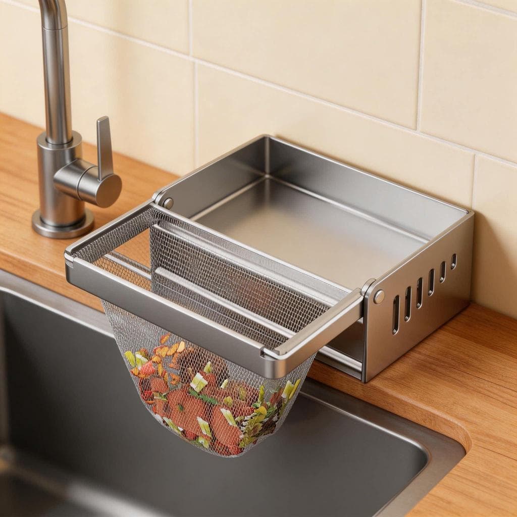 Ventosa de cozinha pia dreno Rack bancada pano prateleira pia vegetal filtro torneira armazenamento ferramenta útil