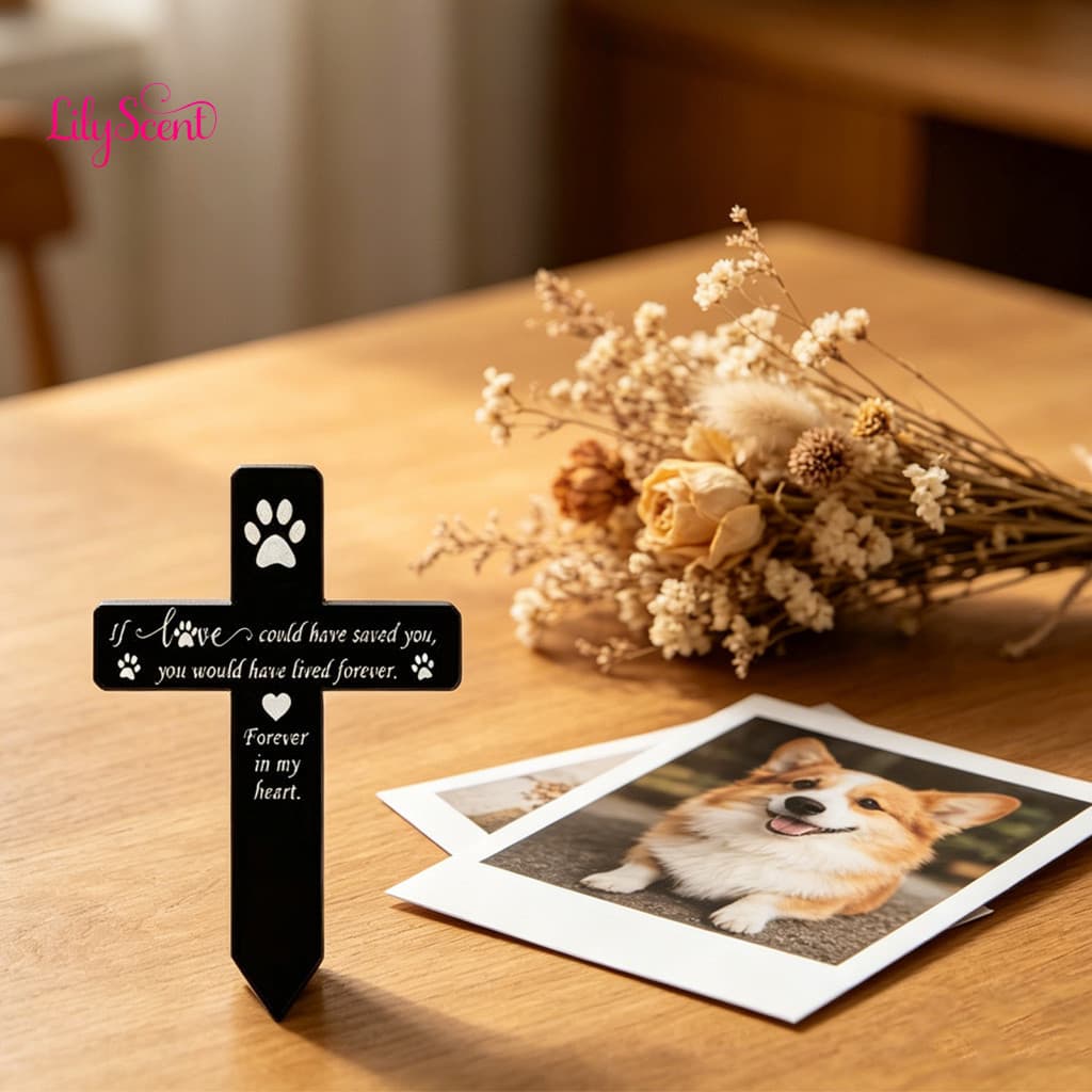 Pet Tombstone Memorial Stone for Pets Angel Shape for Cat Dog Garden Headstone Loss Remembrance Gift Outdoor Yard Marker