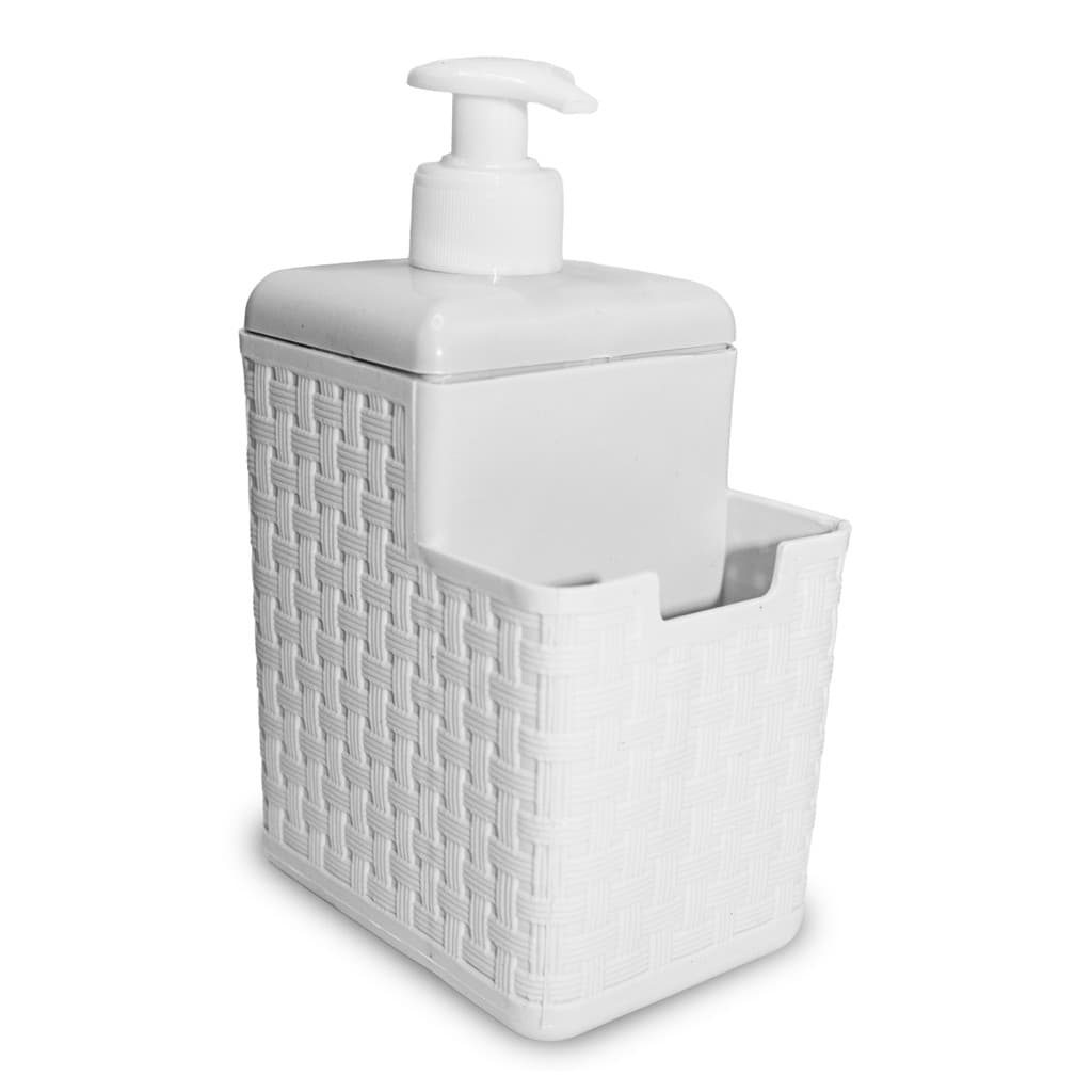 Porta Detergente Dispenser Suporte Sabão Liquido Esponja Bucha Organizador Pia Cozinha - PROMOÇÃO