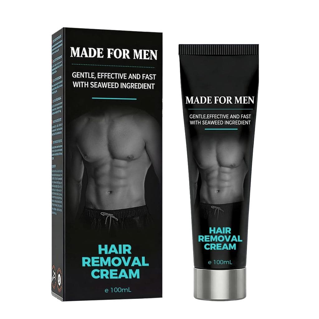 Creme Depilatório Indolor para Homens, Creme Depilatório para Partes Íntimas e Corporais para Cuidados Masculinos, Disso