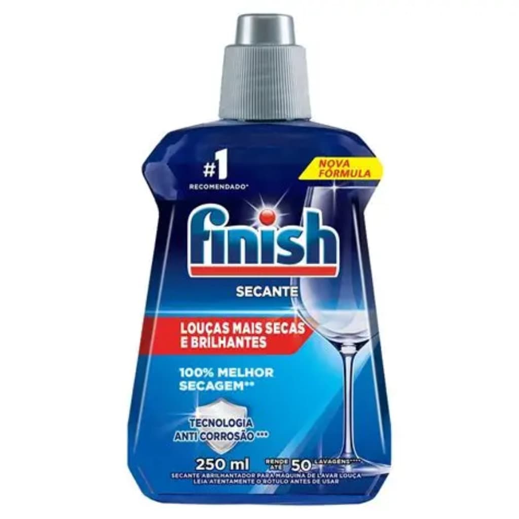 Secante Finish Para Máquina De Lavar Louças 250ml