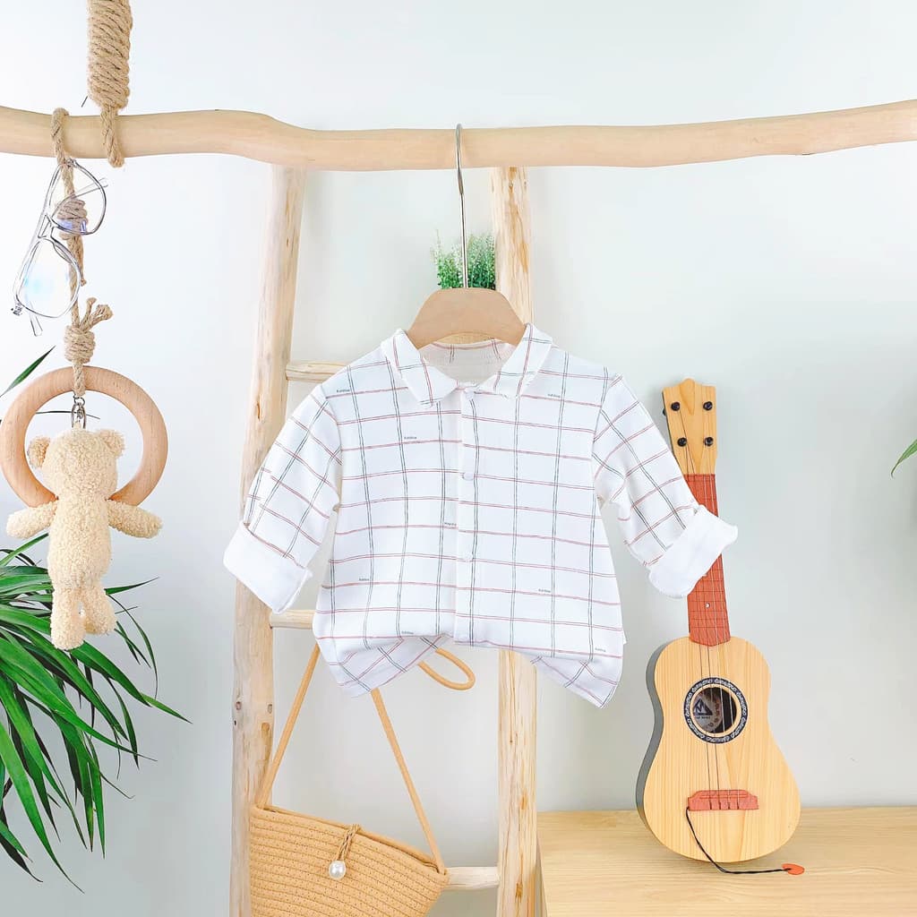 Novo menino moderno de 1 ano, 2 anos, 3 anos, 4 anos, moda menino, camisa de bebê, peça única, estilo britânico, bonito,