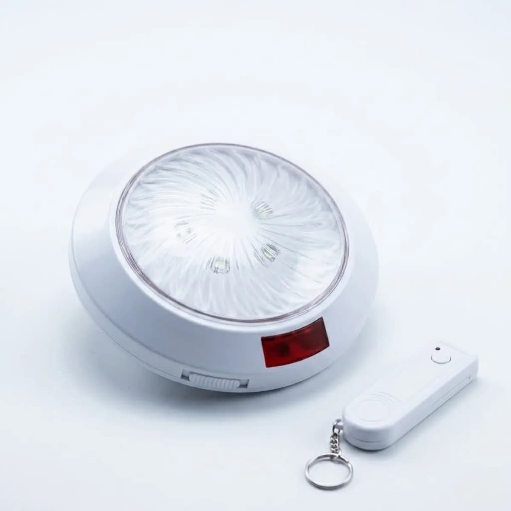 Luz De Led Com Controle A Pilha Luminária Para Guarda Roupa