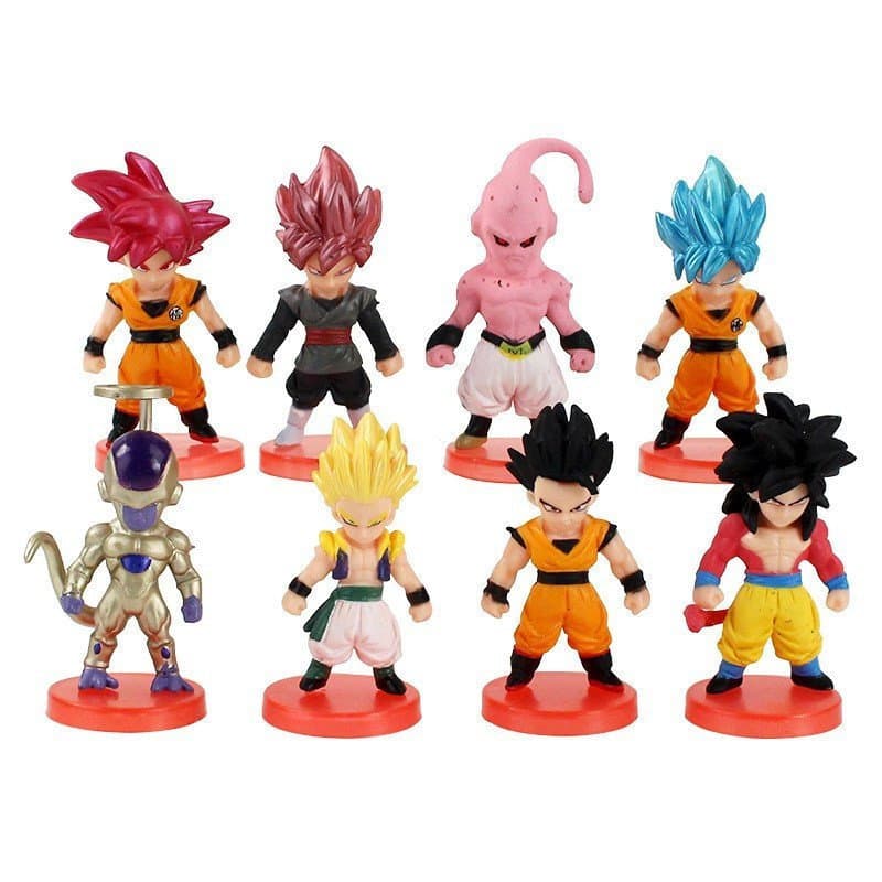 20258 peças/conjunto de modelos de personagens de anime Dragon Ball Z: Son Goku, Majin Buu, Frieza, Zamasu, Gohan, Trunk