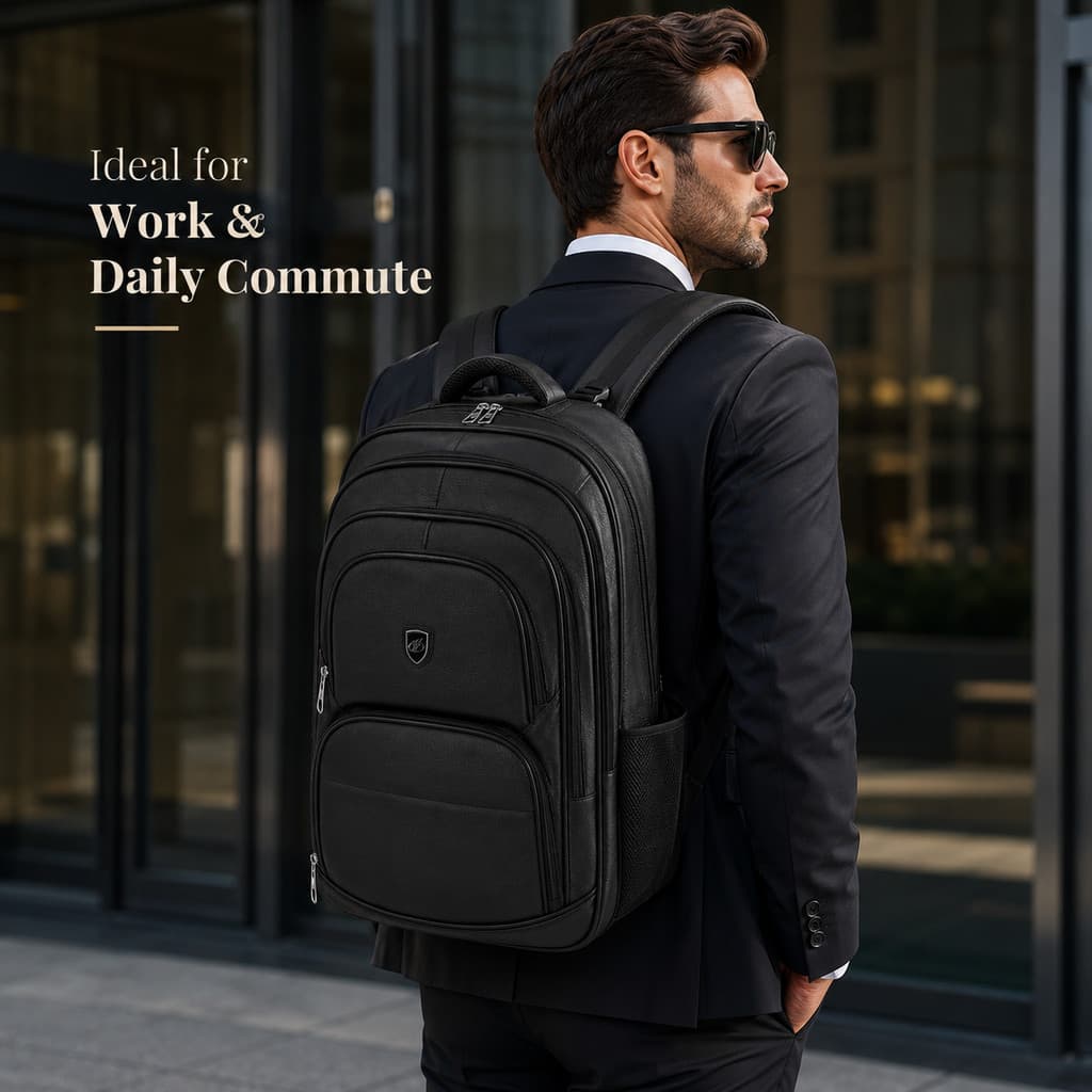 Mochila YW 22 Polegadas Grande Executiva Viagem Notebook Escolar Unissex