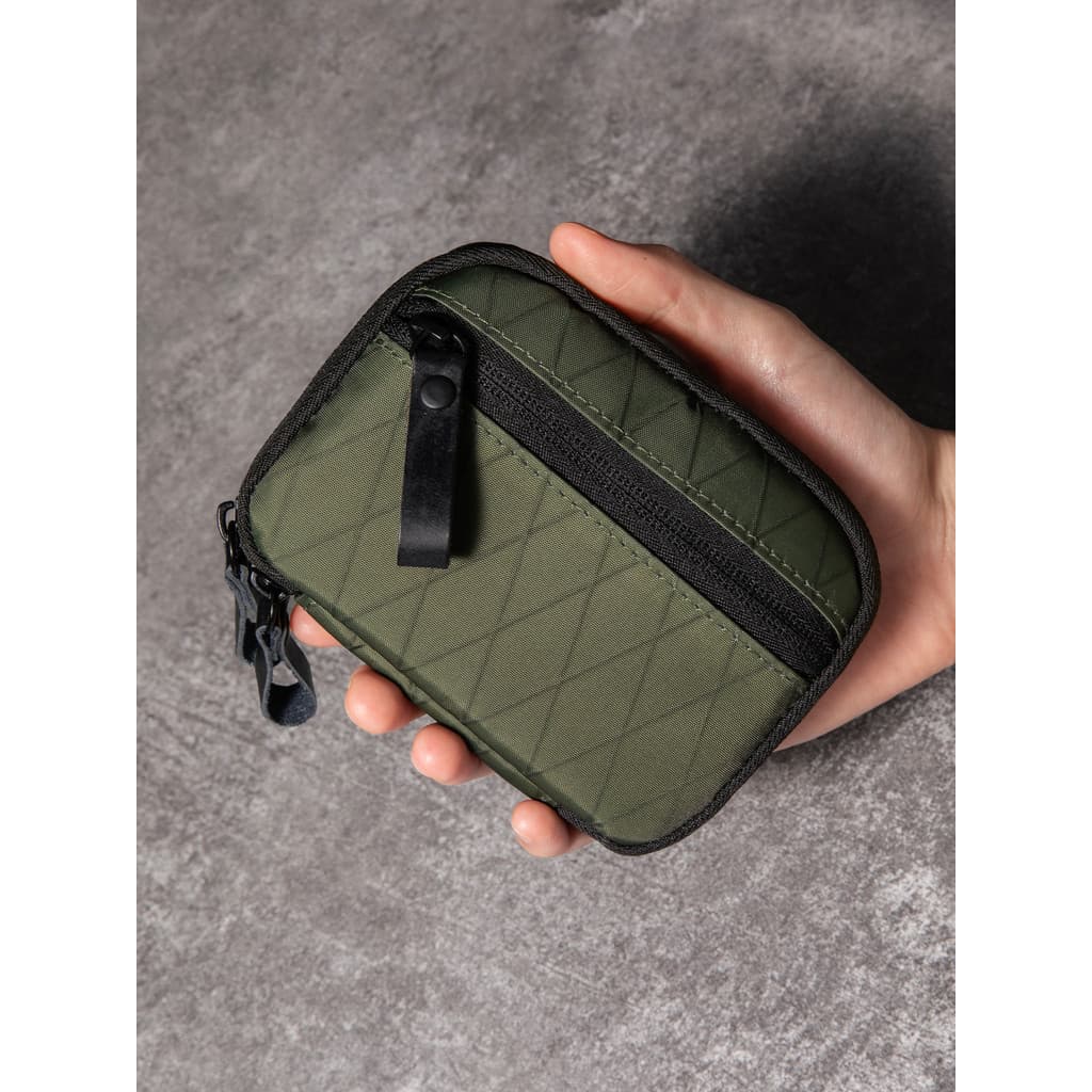 Americano funcional ao ar livre EDC saco de armazenamento conveniente titular do cartão bolsa de moedas portátil pequeno