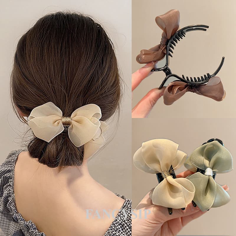 Cabelo Fofo Volume Arco Clipe Feminino Bonito Bola Cabeça Elegante Cocar