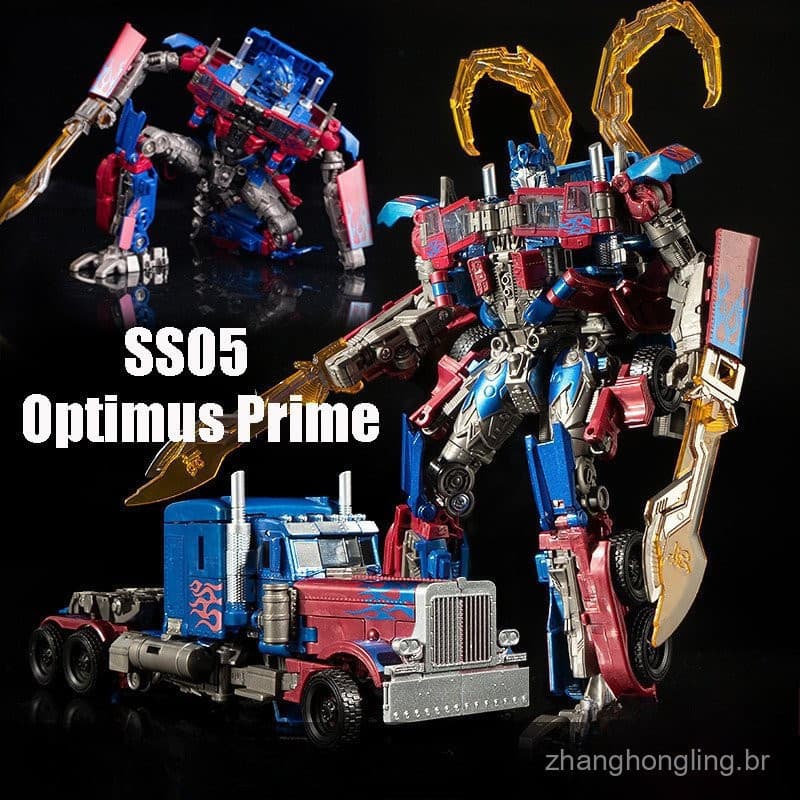 Transformadores Brinquedos SS05 Optimus Prime Robot Action Figure Modelo Brinquedo