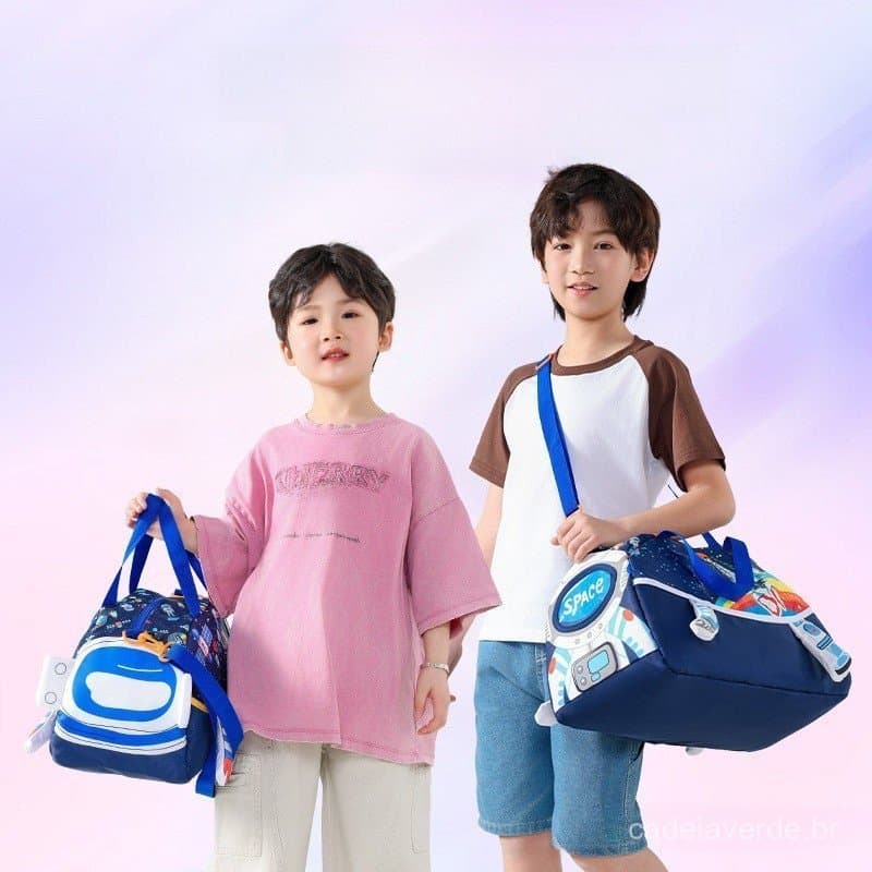 Organizador de Esportes para Crianças com Nylon Respirável e Recursos Resistentes ao Desgaste para Viagens e Creche