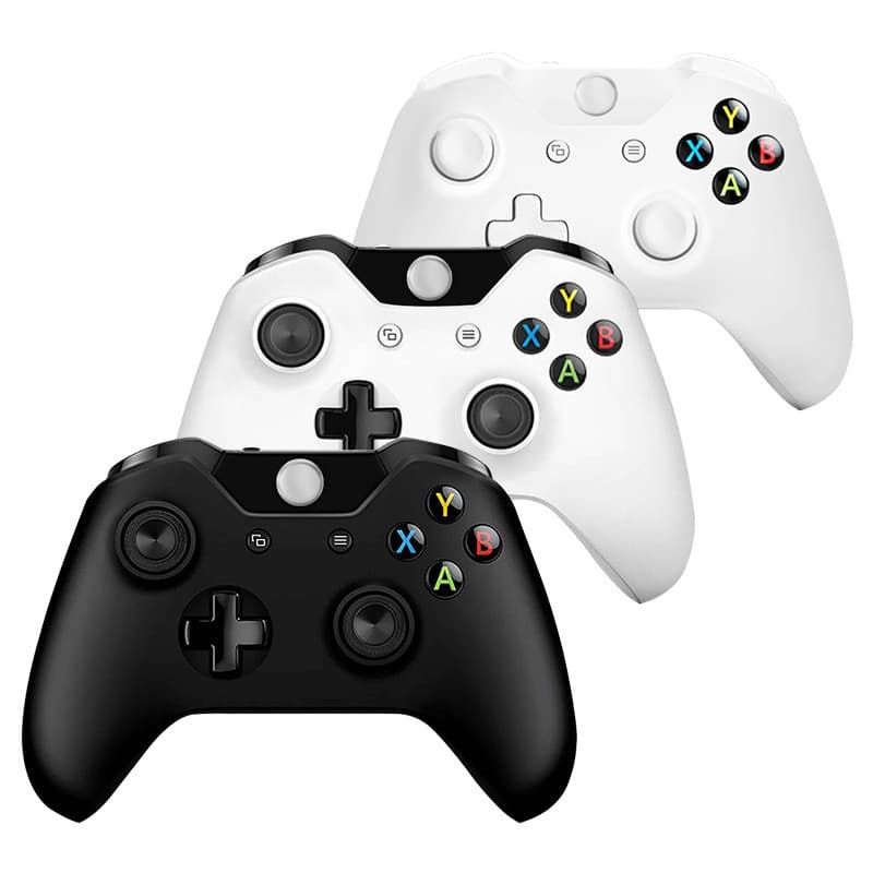 Gamepad Sem Fio Para Controle De Xbox One , Suporte PC , Windows , Adicionar Chave Turbo , Alça De Jogos Com Vibração De