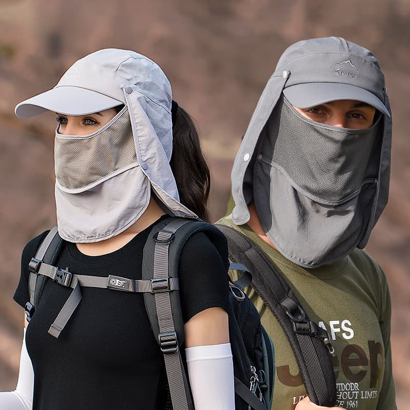 Chapéu De Sol Multifuncional Unissex , Pesca Ao Ar Livre , Caminhadas , Bonés De Beisebol Para Mulheres , Homens , Verão