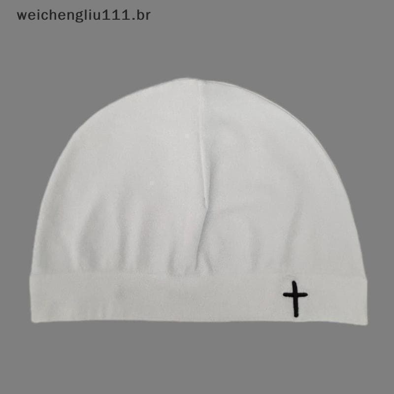 # weicheng Gorro Bordado Cruzado Macio Respirável Estiramento Quente Chapéu De Malha Para Homens Mulheres Casual Streetw