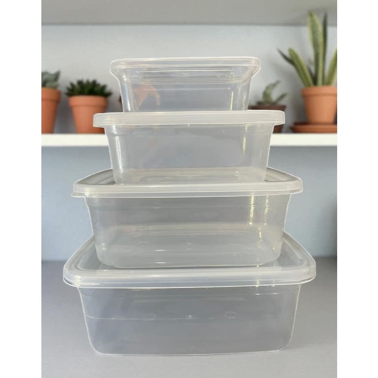 Potes Premium - 4 peças 350ml 500ml 1140ml 1540ml