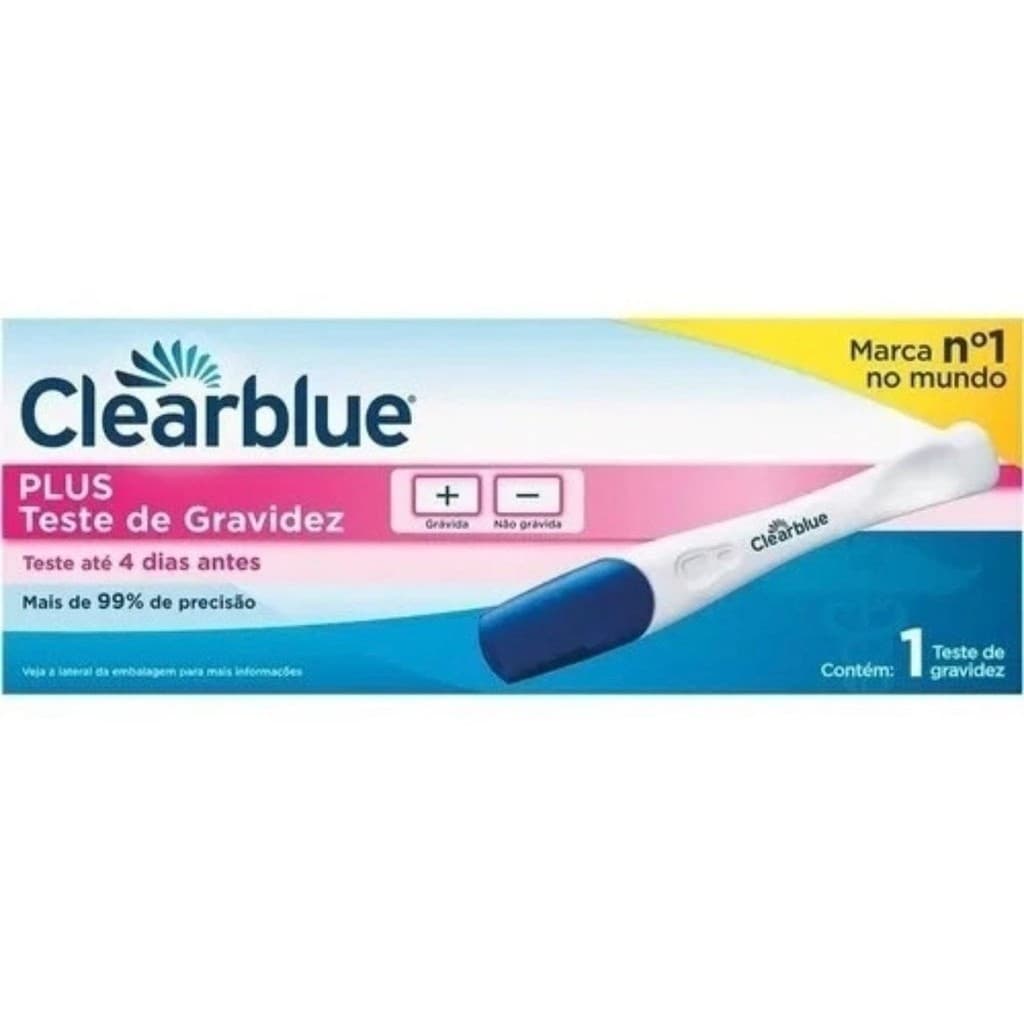 Teste De Gravidez Clearblue Plus Resultado Em 1 Minuto