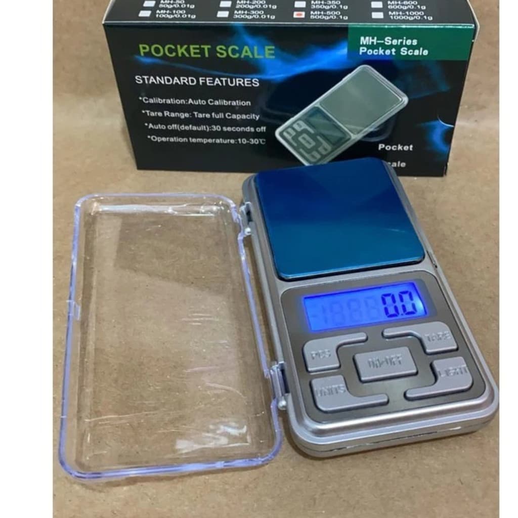 Balança De Precisão 0.1 G - 500 G Pocket Scalem