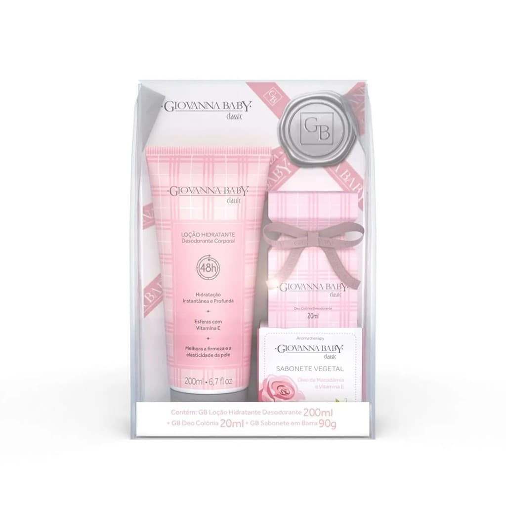 Kit Giovanna Baby Classic Colônia