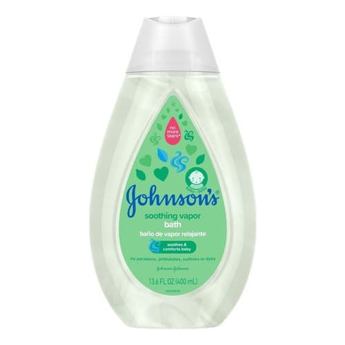 Bath Vapor Johnson's Soothing Espuma Banho Descongestionante
