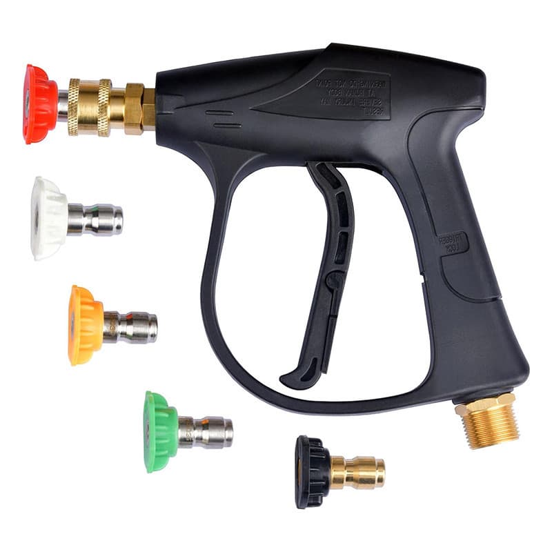 M22-14 Pistola De Lavagem De Carro De Alta Pressão Jato De Água Ajustável Lavadora A Ferramenta Limpa