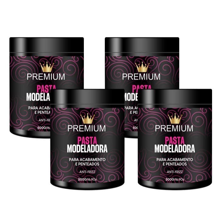 PASTA MODELADORA 500G COM 04 UN
