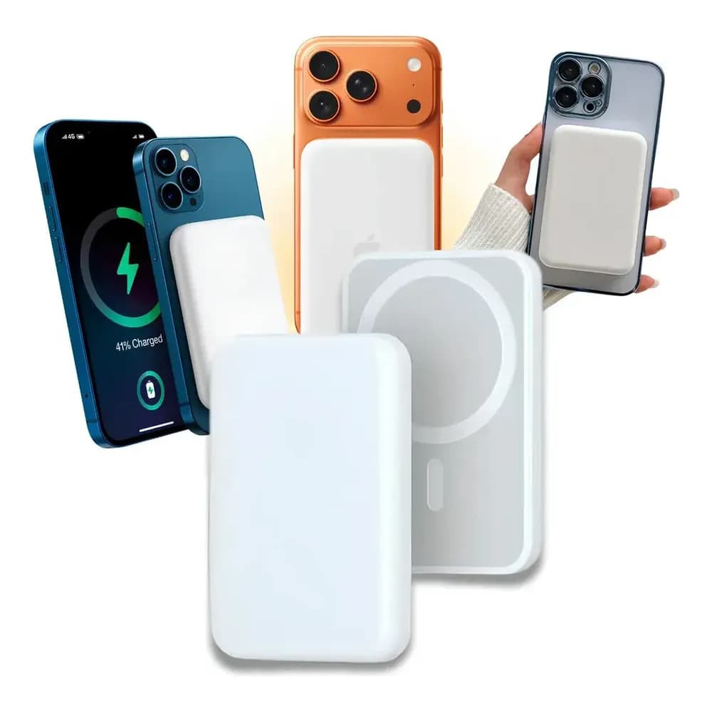 Power Bank 10000mah Indução Carregador Portatil para celular