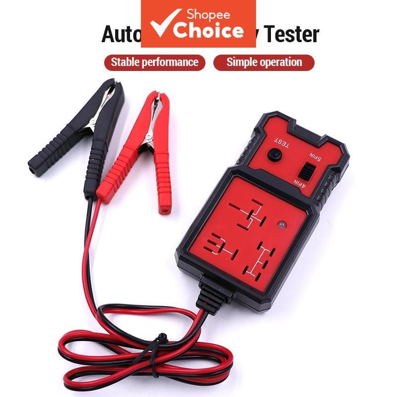 Testador de Relé Automotivo 12V 24V, Ferramentas Digitais de Diagnóstico e Reparo para Veículos