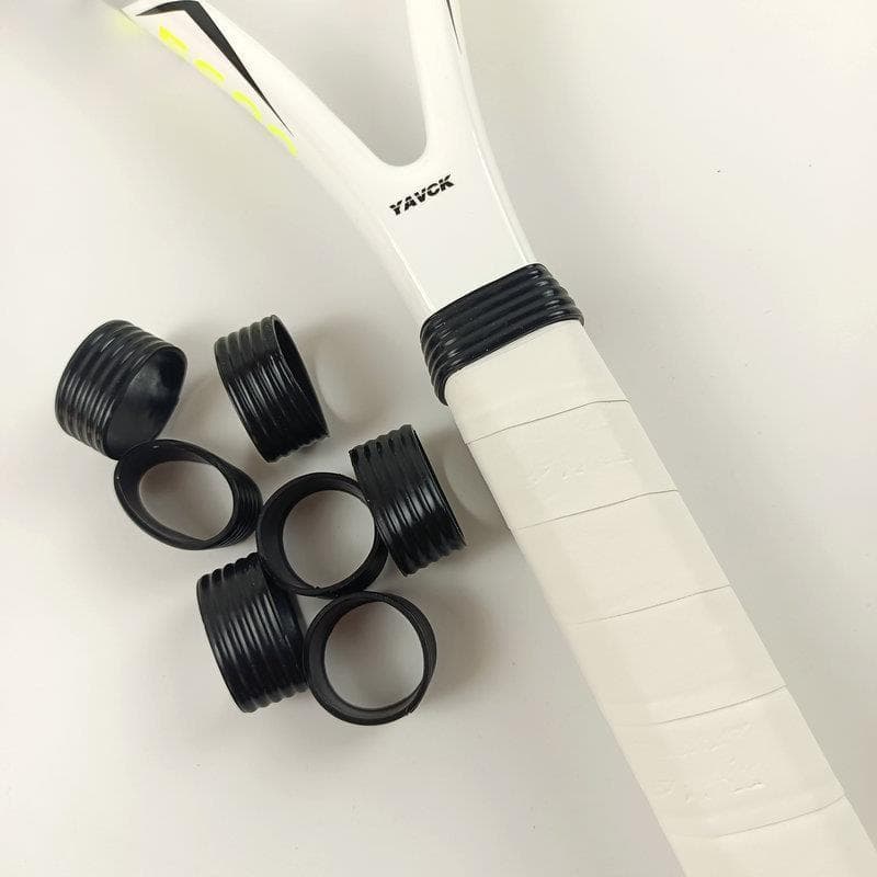 Estoque pronto Fornecimento direto Raquete de tênis Raquete de Badminton Aperto de borracha Pequeno anel de cordão Cinto