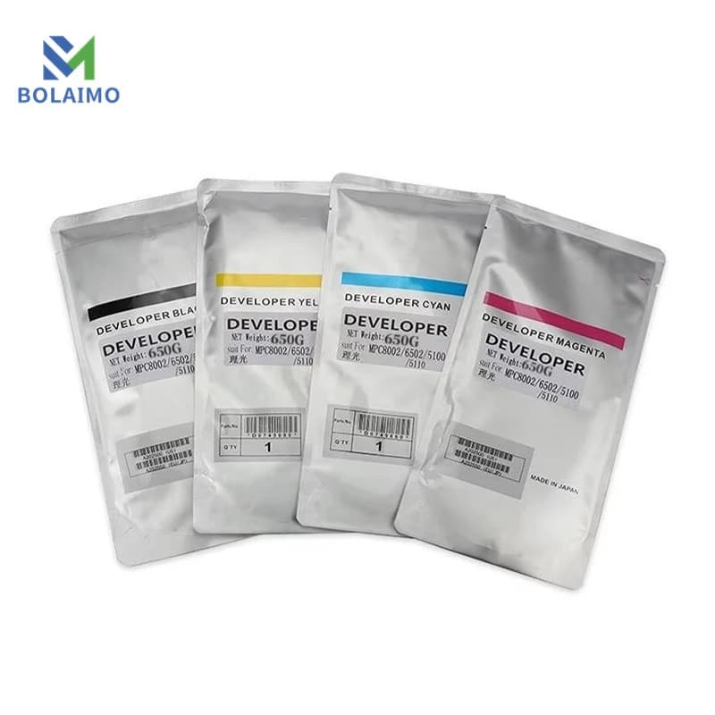 Pó Desenvolvedor MPC8002 , 4 Unidades , Para Ricoh Aficio C5100 C5110 C5200 C5210 C6502 C6503 MPC8003 Compatível De Alta