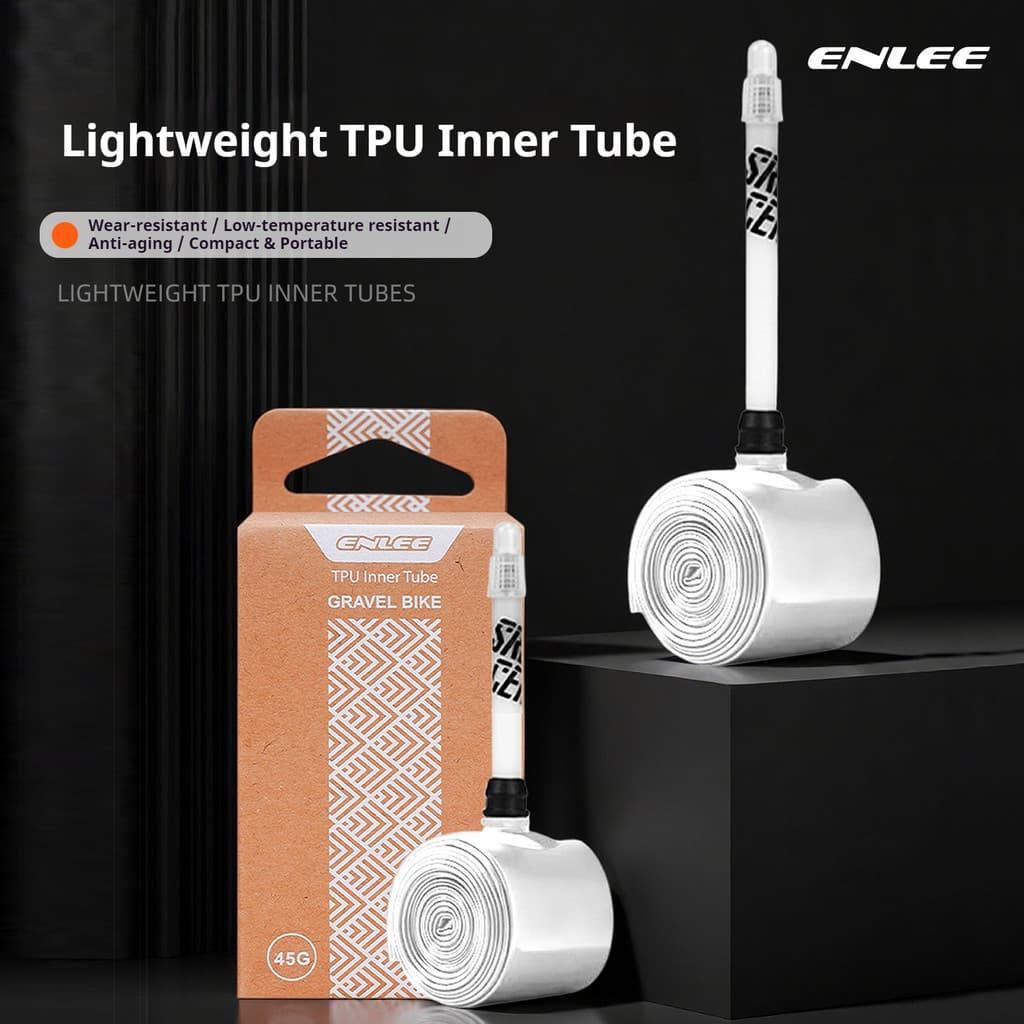 ENLEE Ultraleve Dobrável BMX Bicicleta TPU Tubo Interno 16-20 Polegadas Válvula Presta 45mm 65mm 349/451/406 Modelo